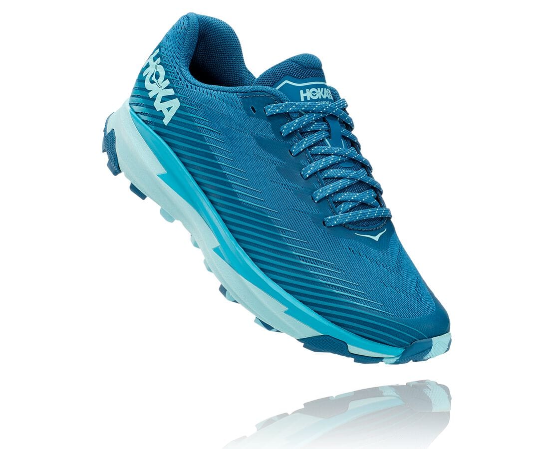 Hoka One One Torrent 2 South Africa - Womens Trail Running Shoes - Blue,ULOXI-7298